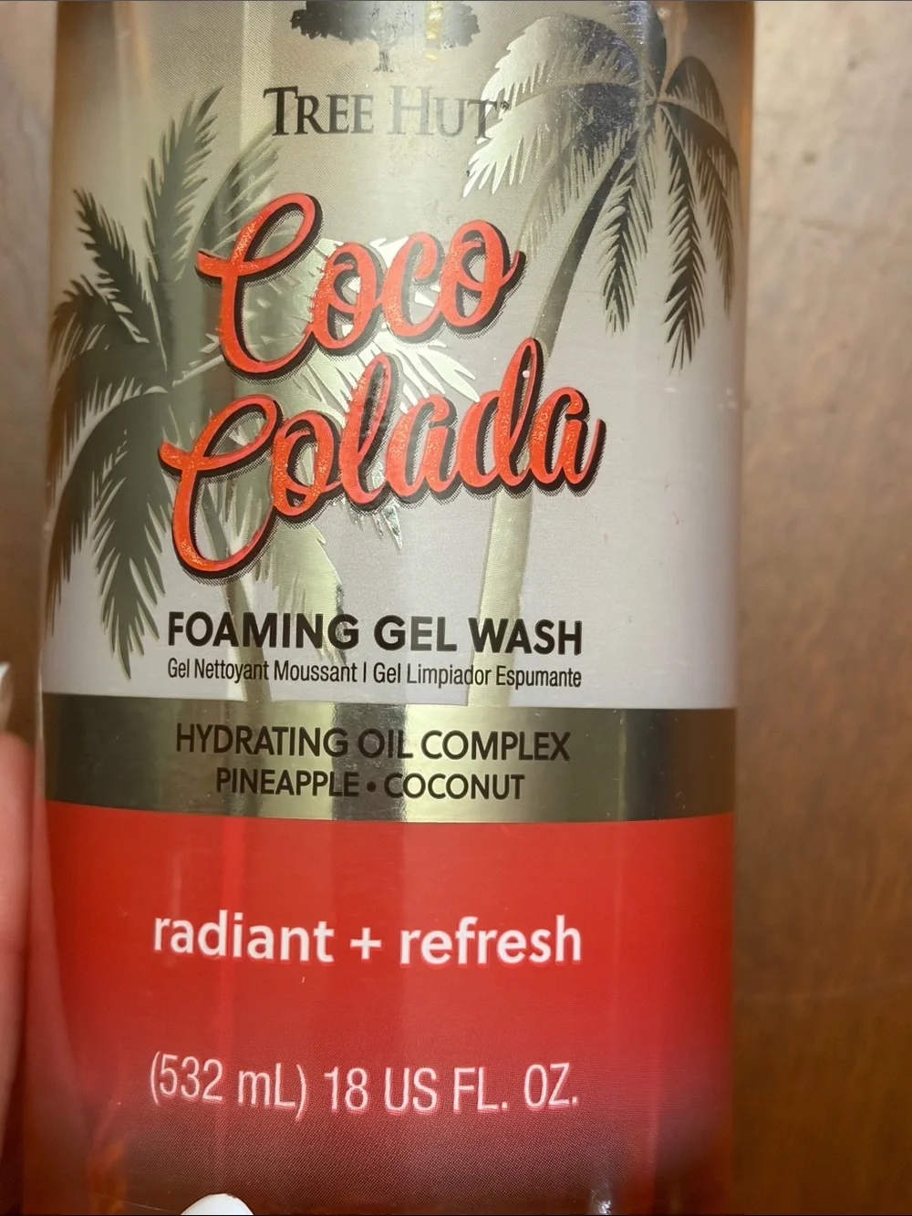 Tree Hut Coco Colada Foaming Gel Wash - Brown